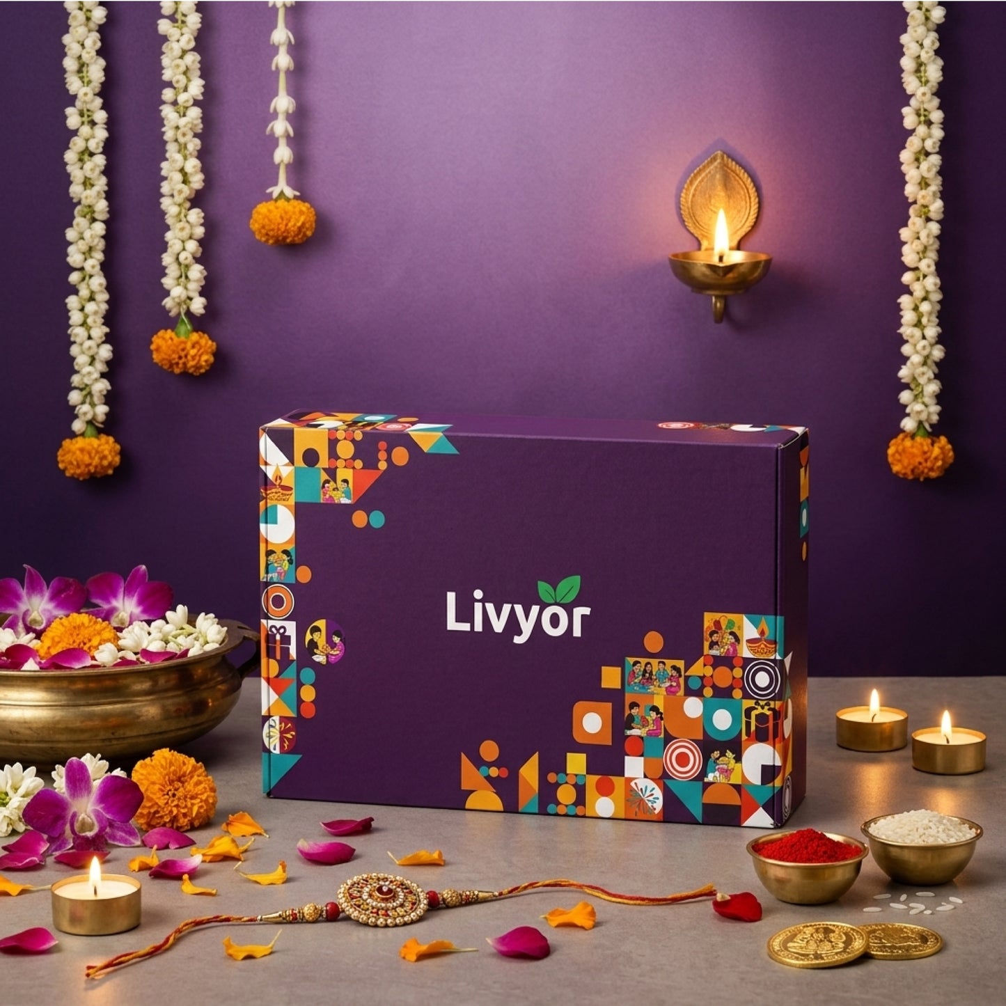 Livyor Happy Rakhi Gift Hamper