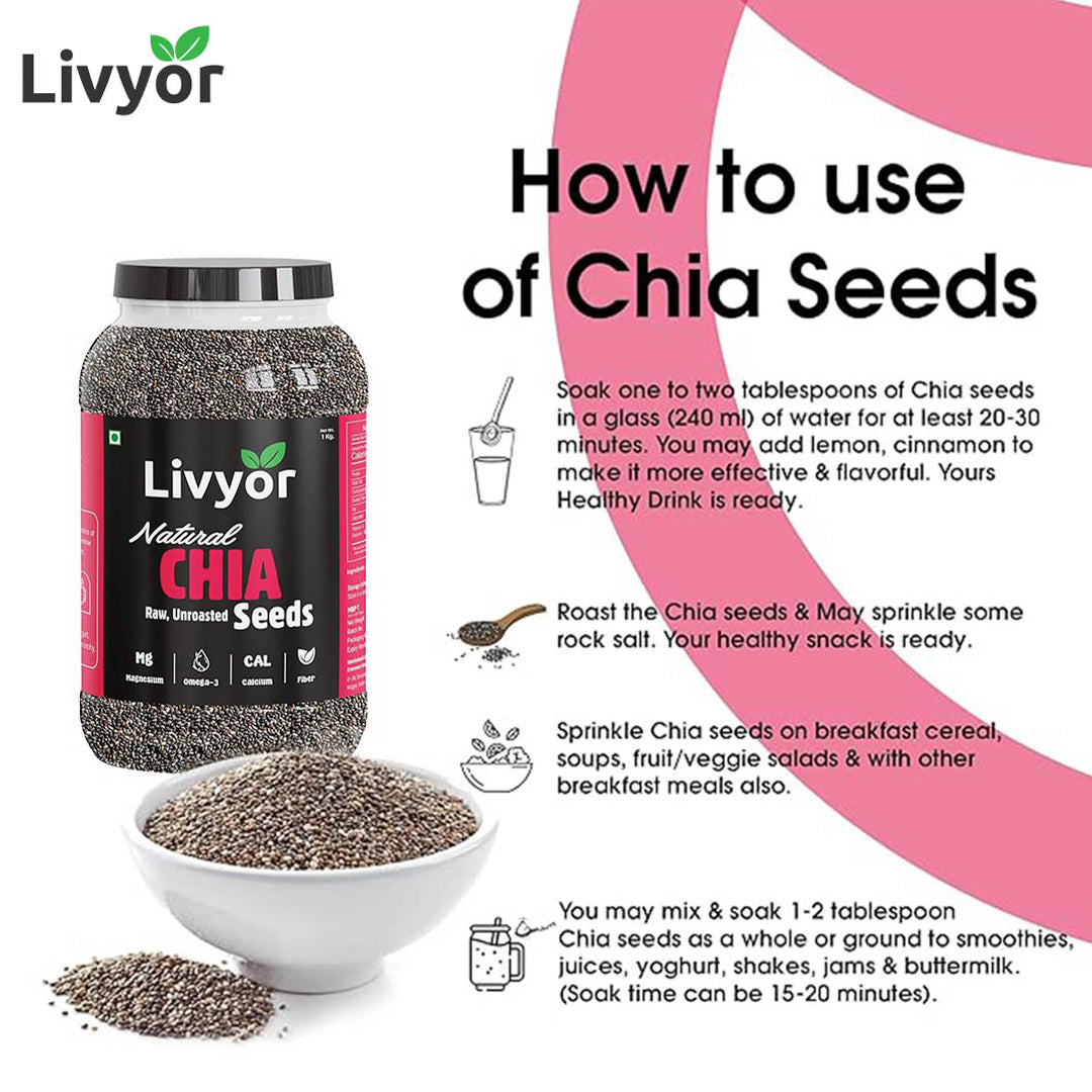 Raw Chia Seeds
