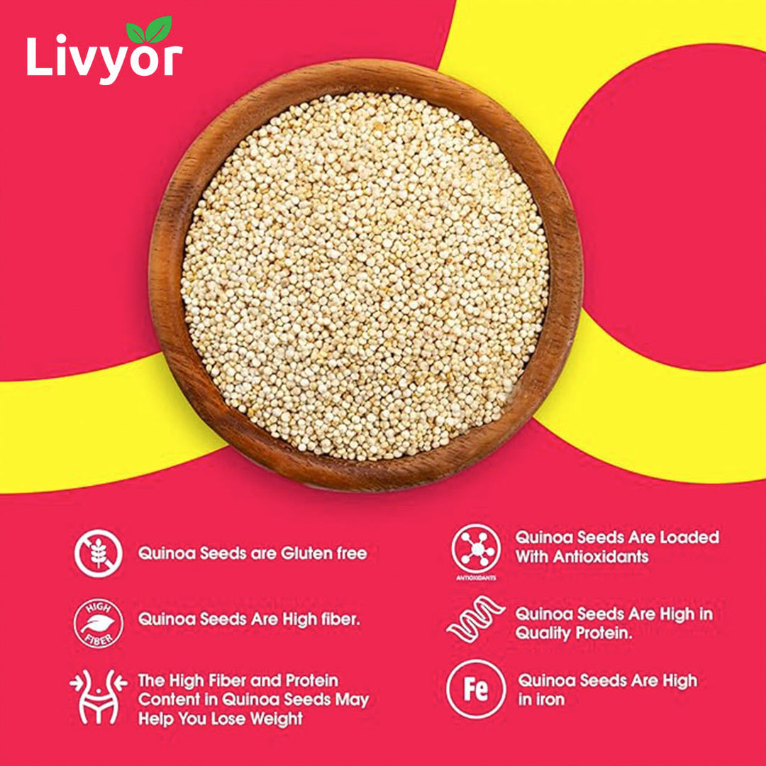 Raw Quinoa Seeds