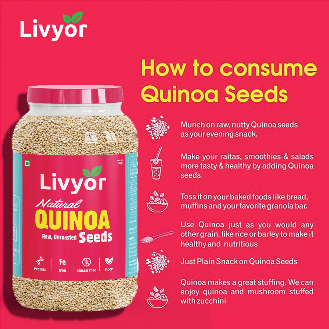Raw Quinoa Seeds