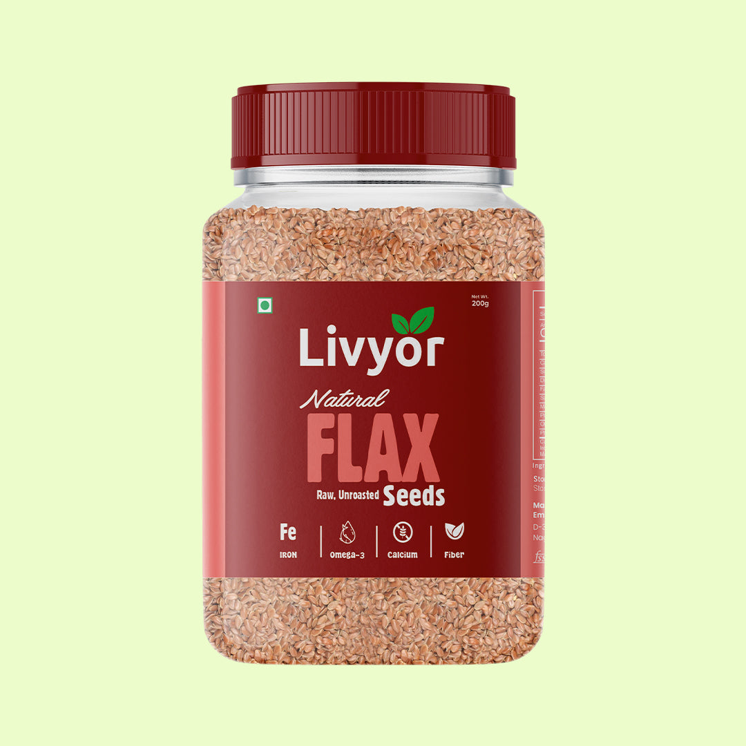 Raw Flax Seeds