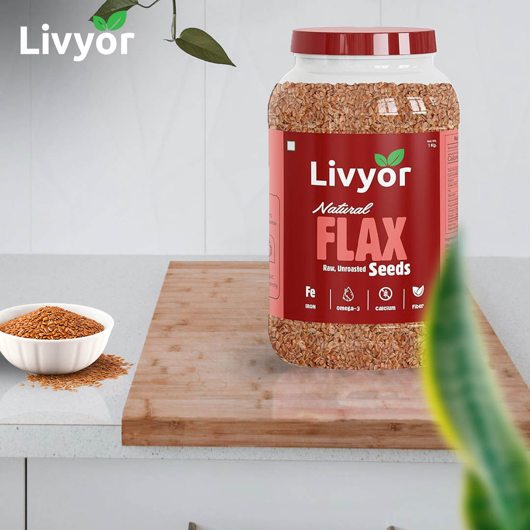 Raw Flax Seeds