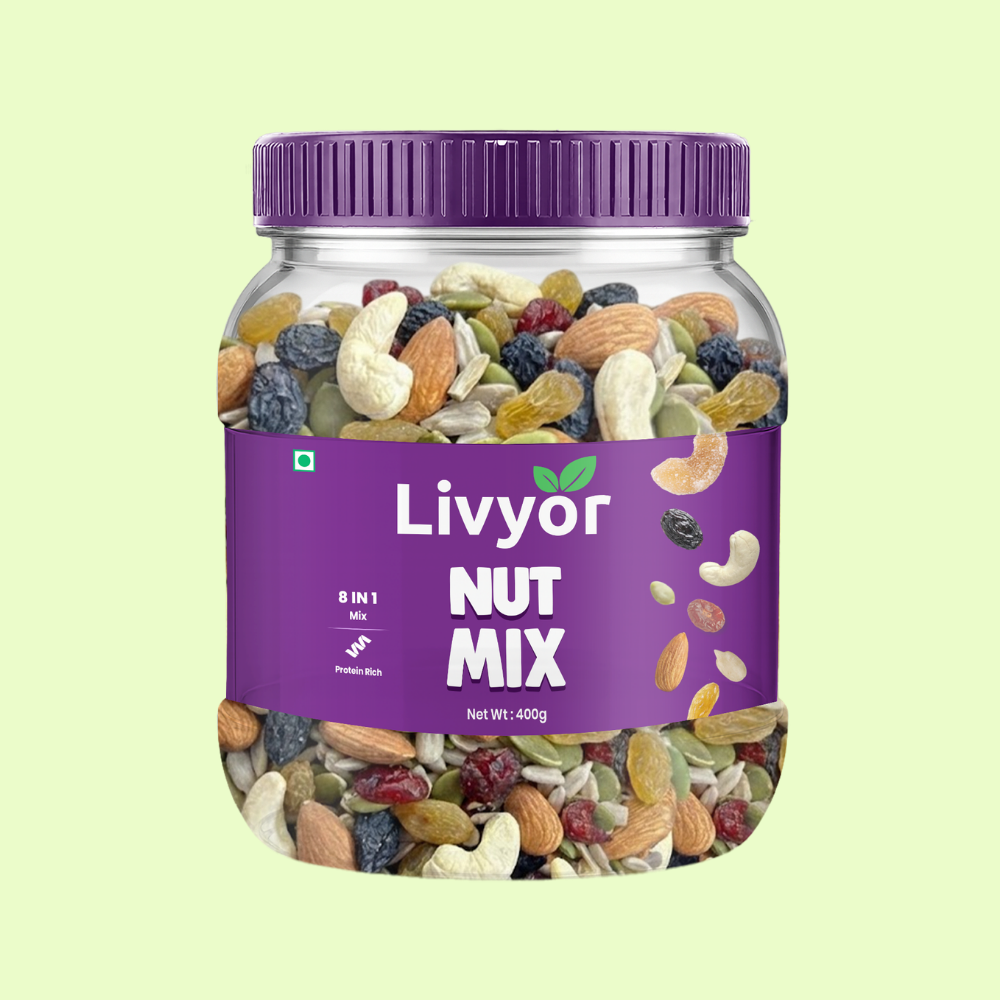 Livyor Premium Nutmix, Nuts, Seeds And Berries Combo Pack