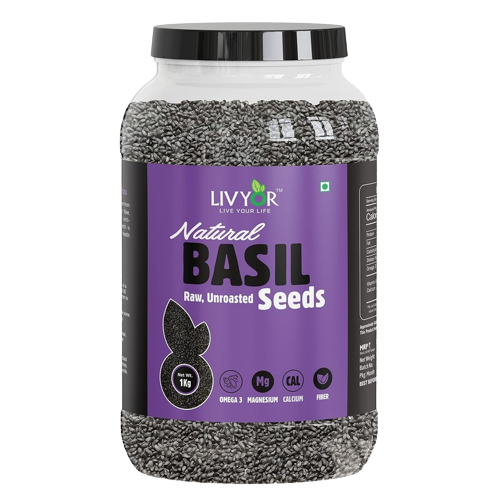 Raw Basil Seeds