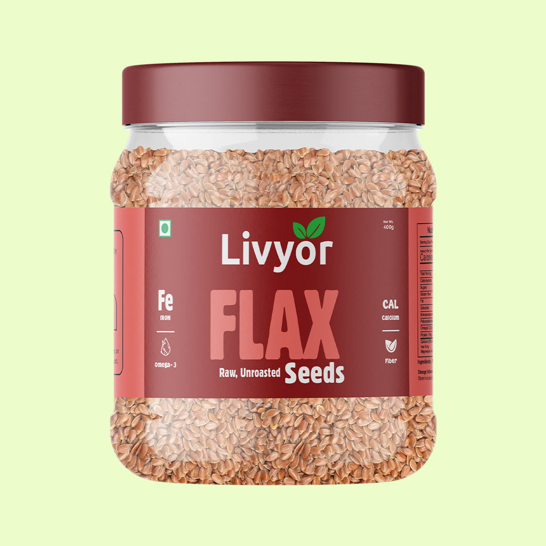 Raw Flax Seeds