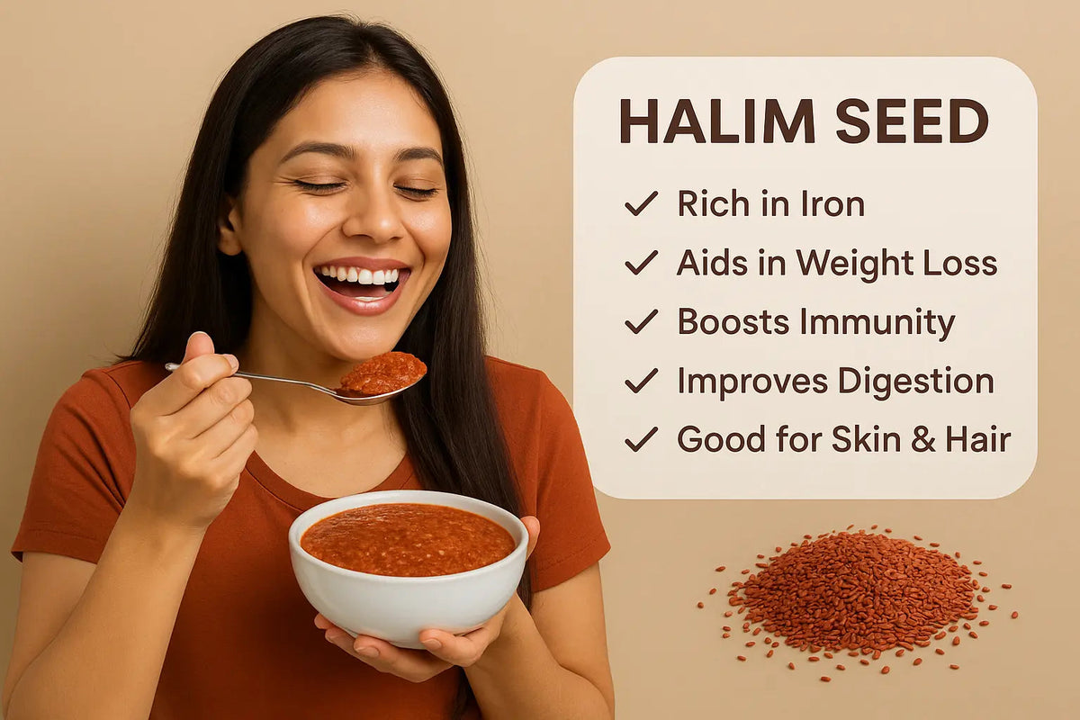 Halim Seeds Benefits for Iron & PCOS in India | Livyor - Livyor