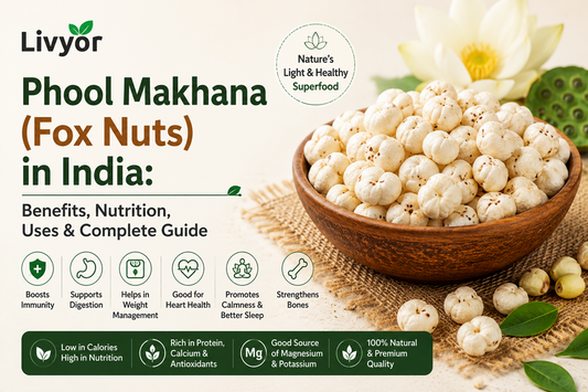 Phool Makhana (Fox Nuts) in India