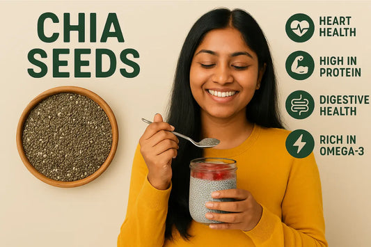 Chia Seeds: Origin, Benefits, and How They Took Root in India”