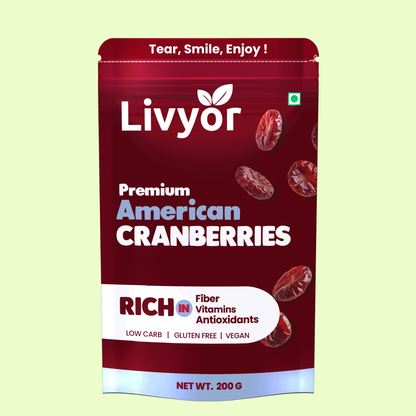Livyor Sliced & Dried Cranberries