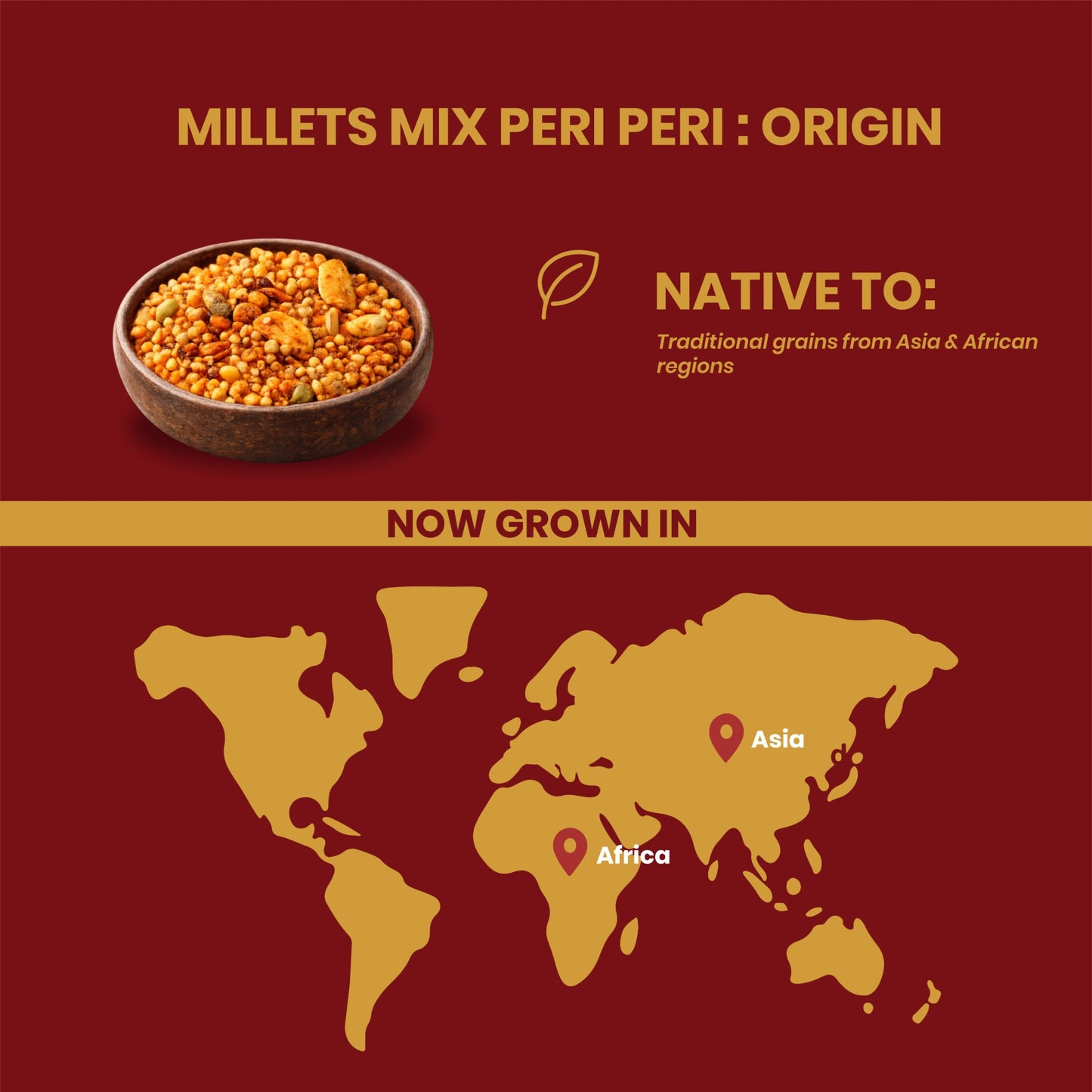 Livyor Peri Peri Millets Mix