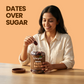 Person enjoying Livyor Fard dates khajoor