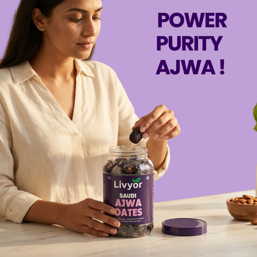 Livyor Premium Saudi Ajwa Dates