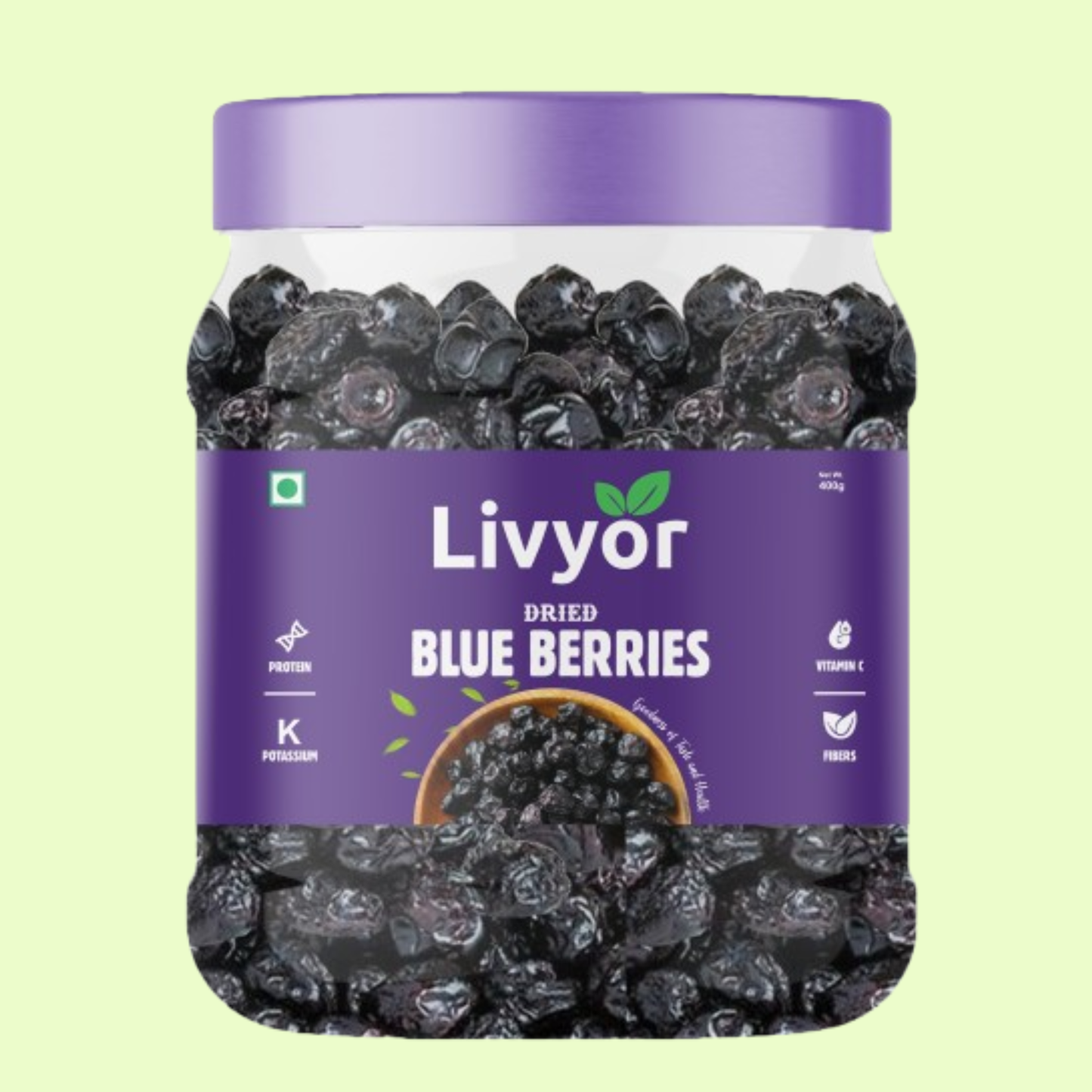 Livyor Premium Dried Blueberries