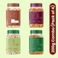 Cashews, Almonds, Pistachios & Green Raisins Combo - 200g Each