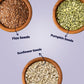 Raw Sunflower, Pumpkin and Flax Seeds Combo - 200g Each
