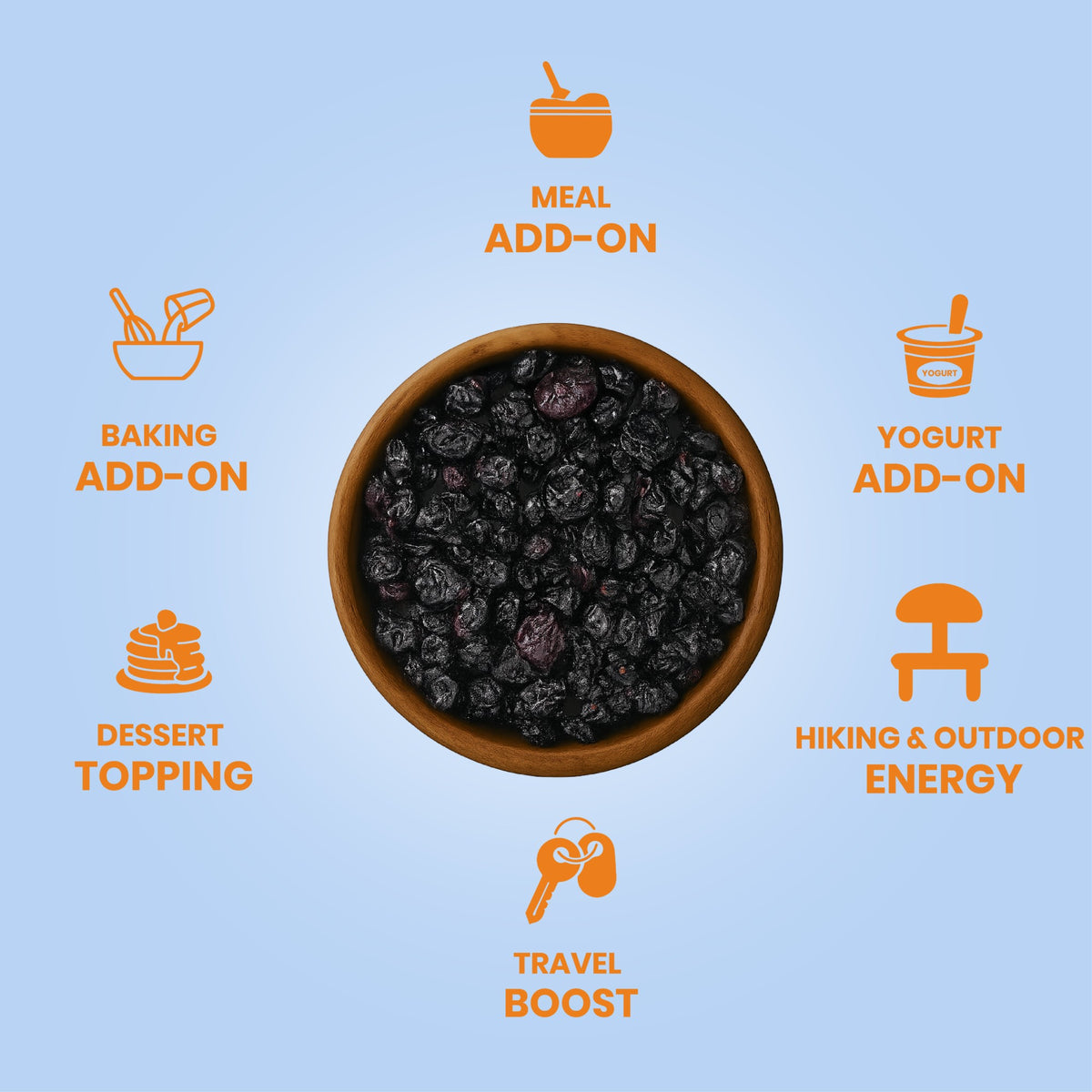 Livyor Premium Dried Blueberries