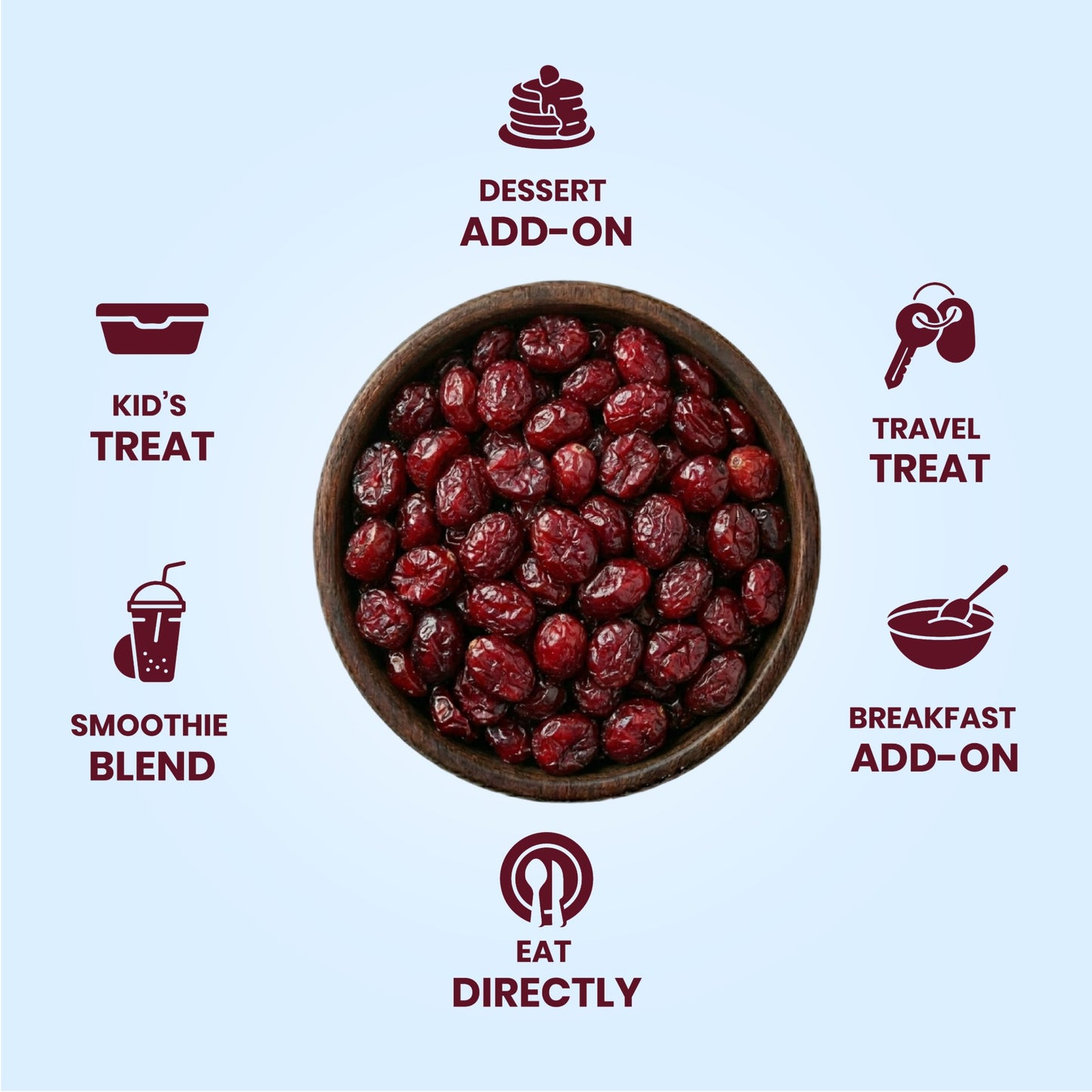 Livyor Sliced & Dried Cranberries