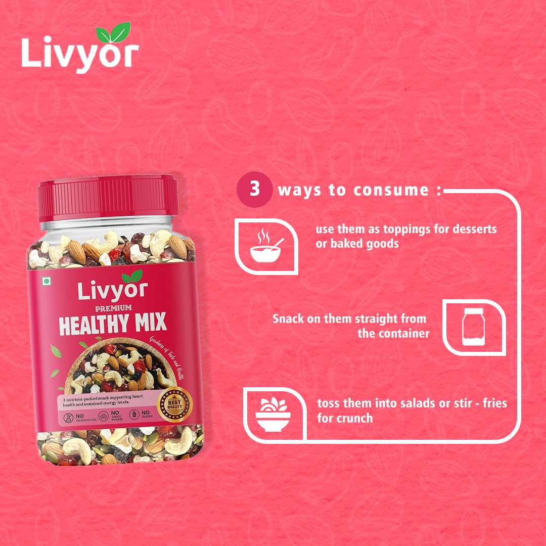 Premium Healthy Mix & Nutmix Combo - 1 Kg Each