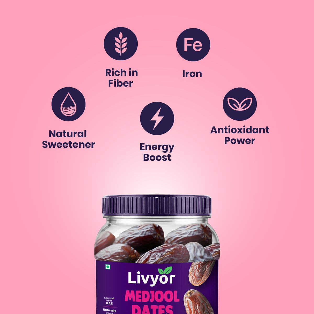 Livyor Medjool/Medjoul Dates