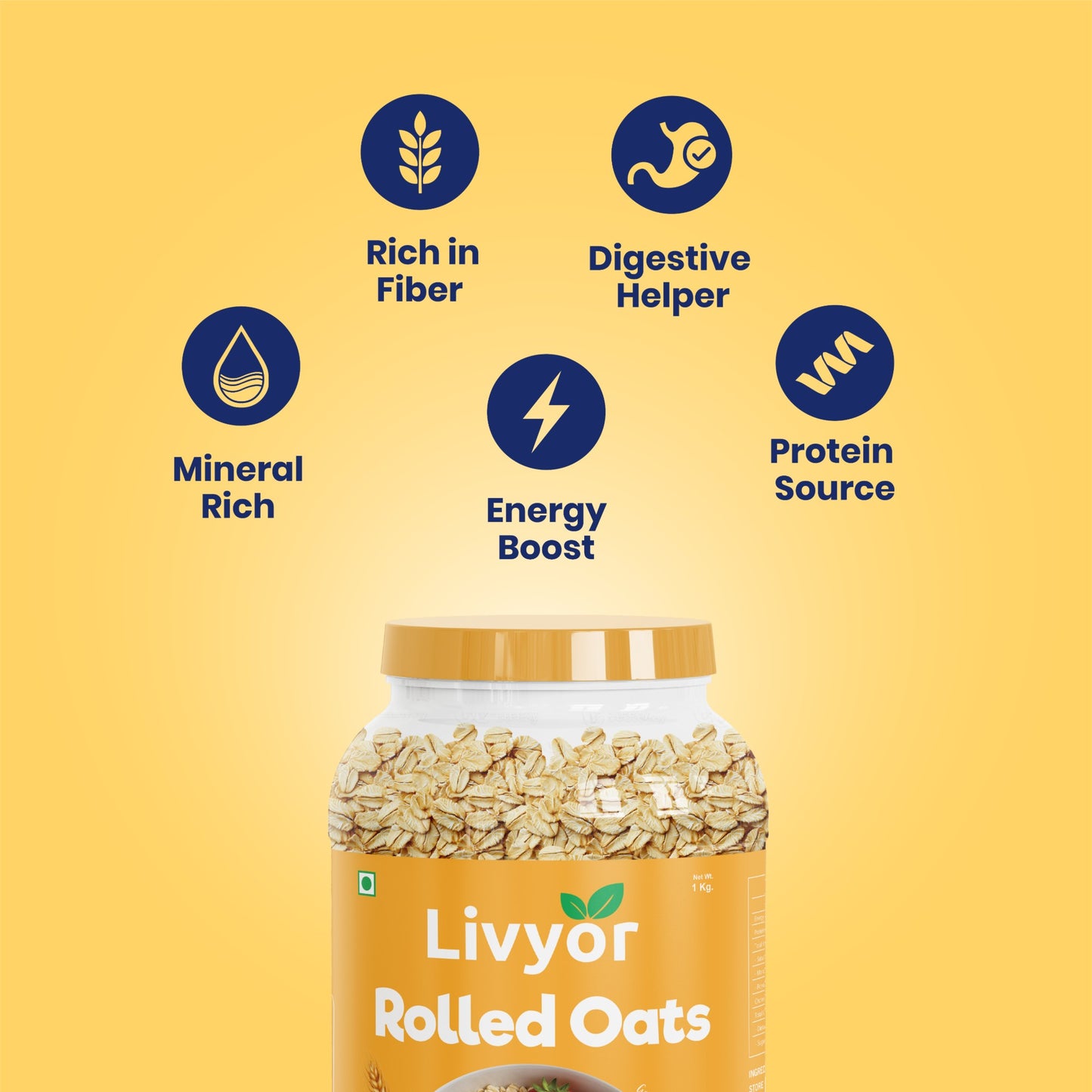 Livyor Rolled Oats