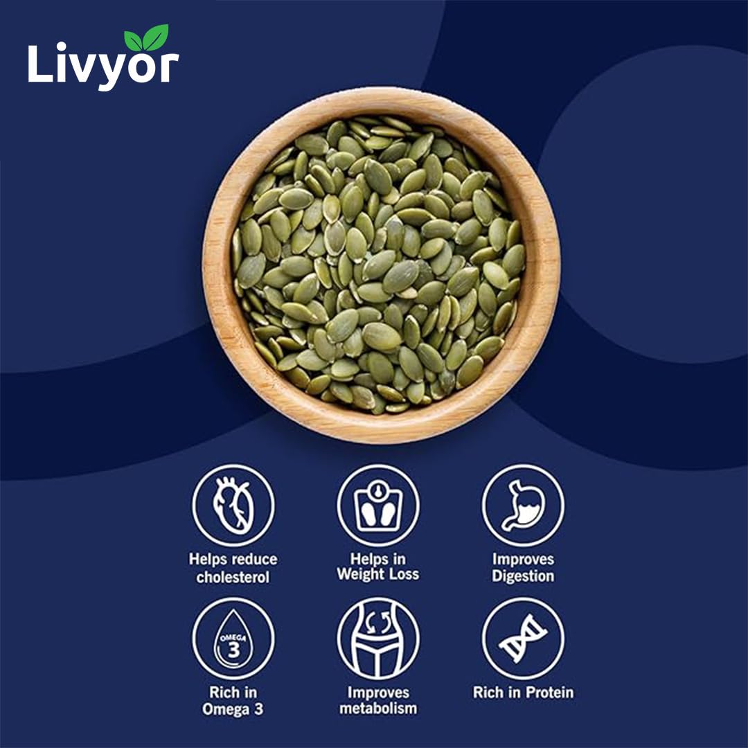Raw Chia Seeds & Pumpkin Seeds Combo - 1 Kg Each