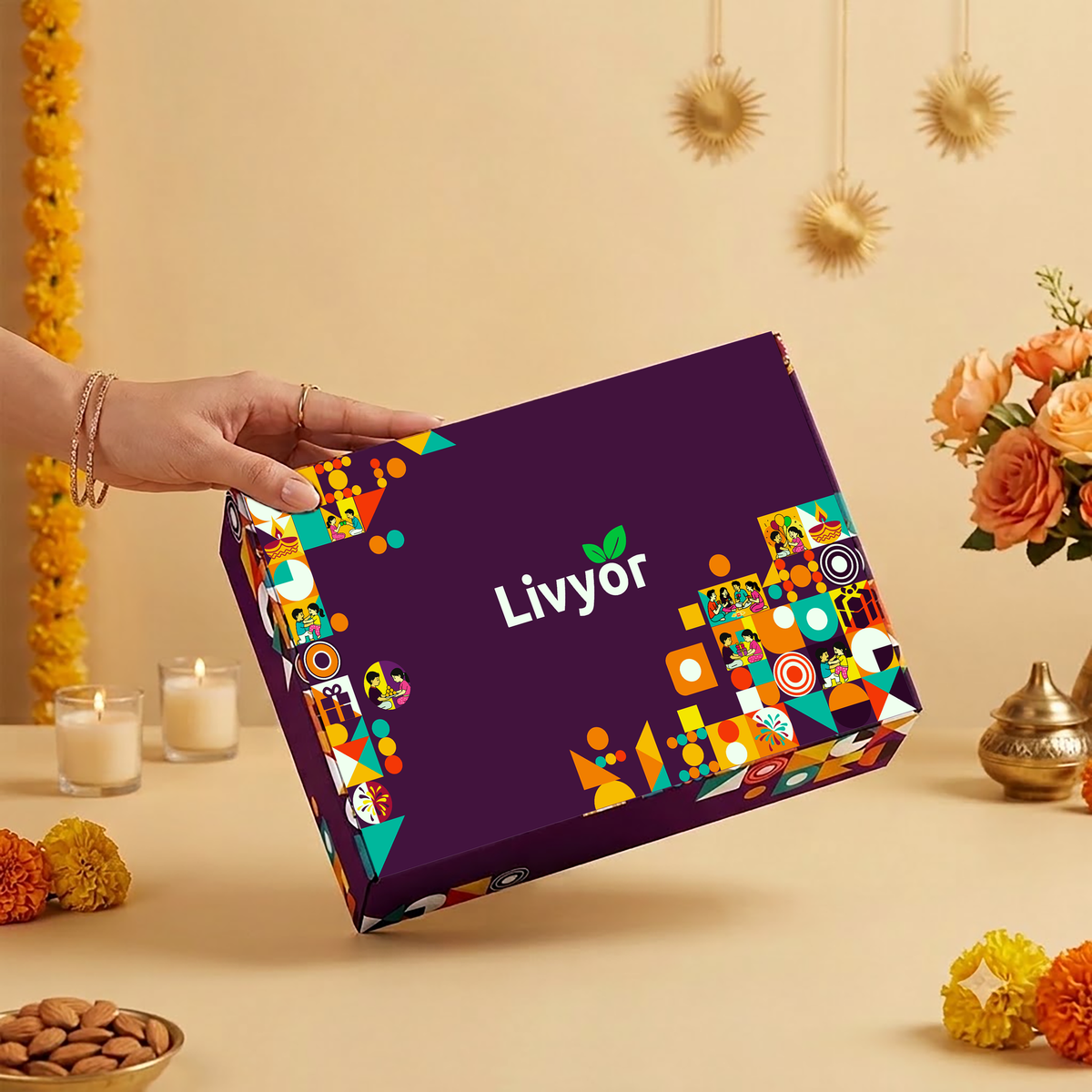 Livyor Happy Diwali Gift Box