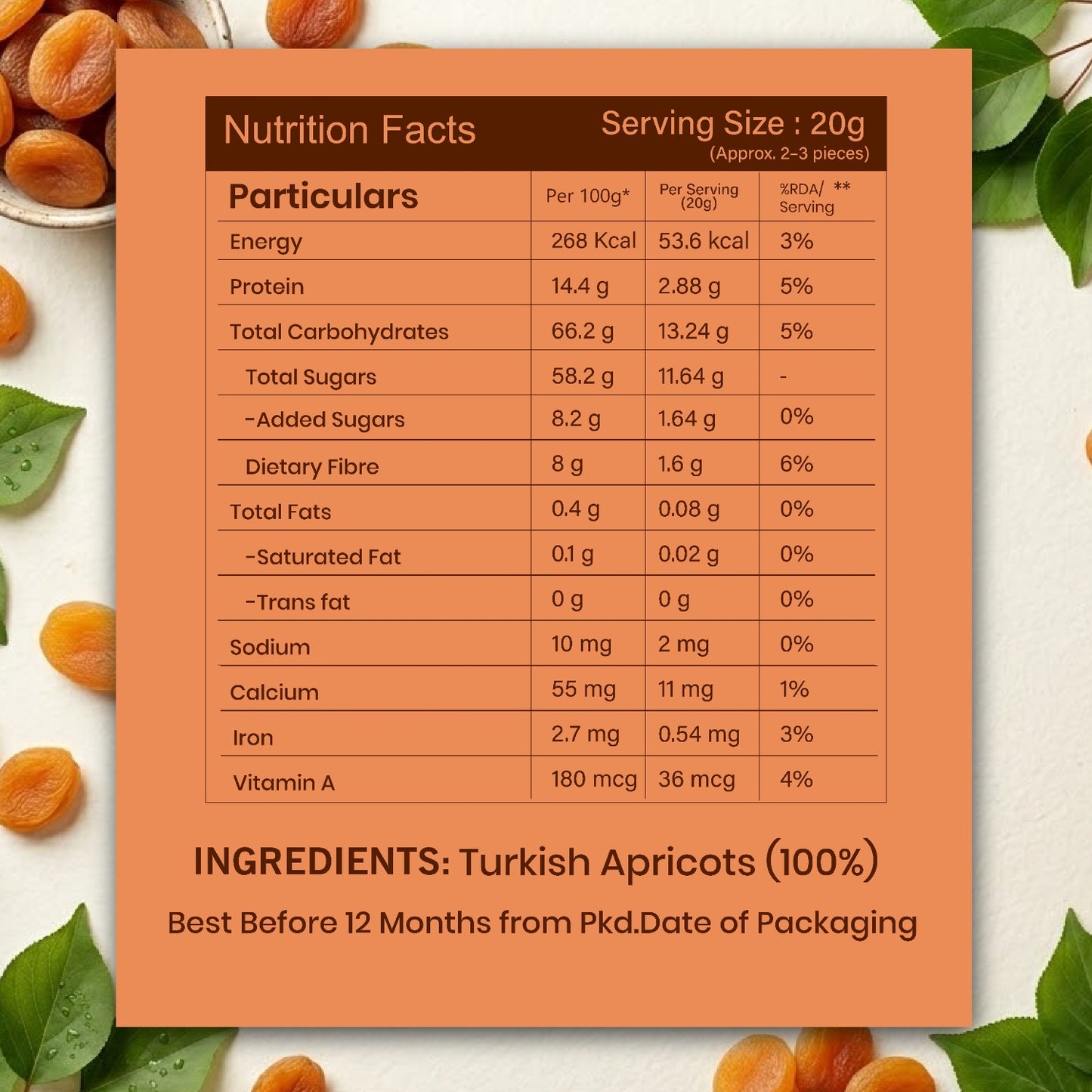 Livyor Turkish Apricots