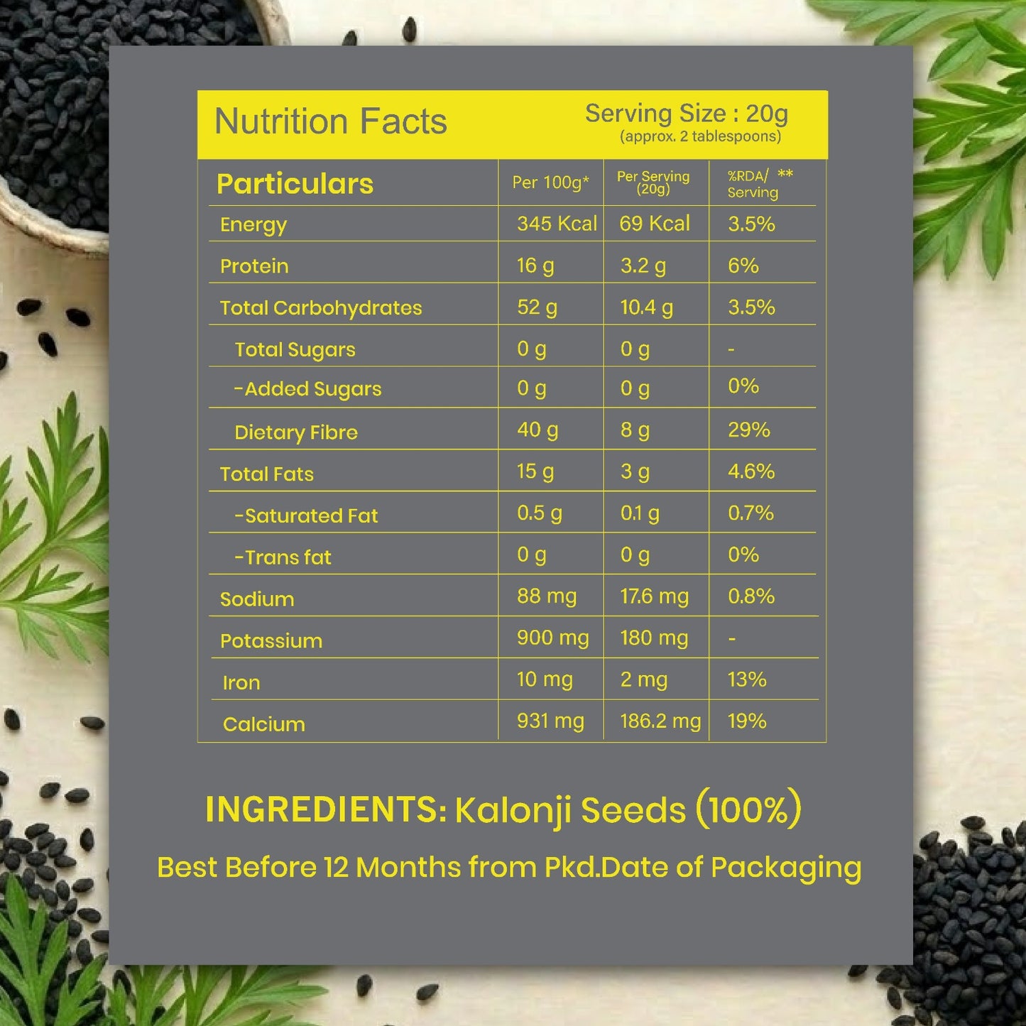 Kalonji Seeds