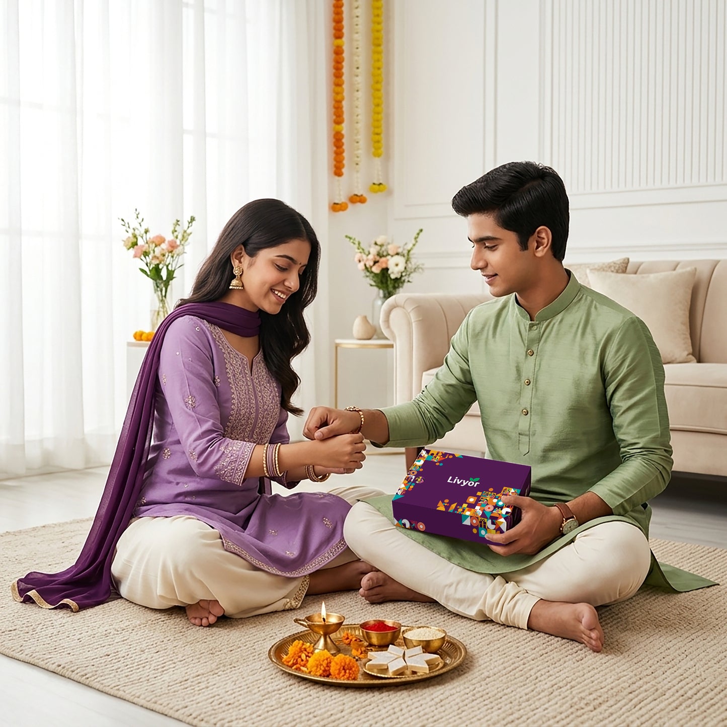 Livyor Happy Rakhi Gift Hamper