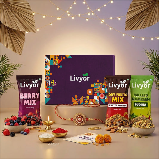 Livyor Happy Rakhi Gift Hamper