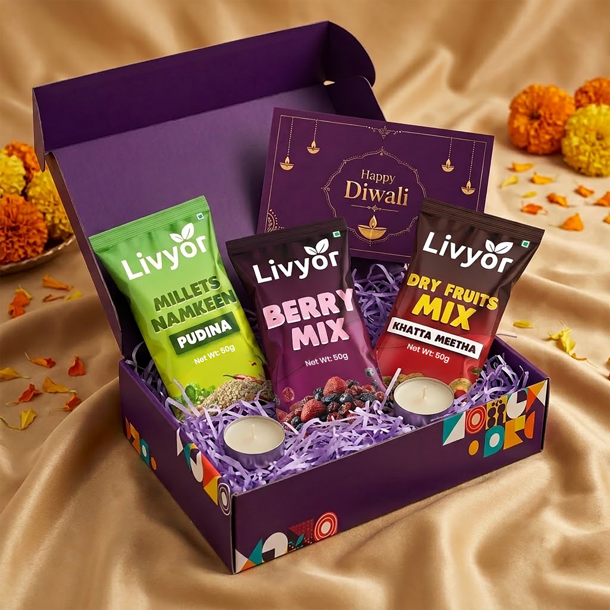 Livyor Happy Diwali Gift Box