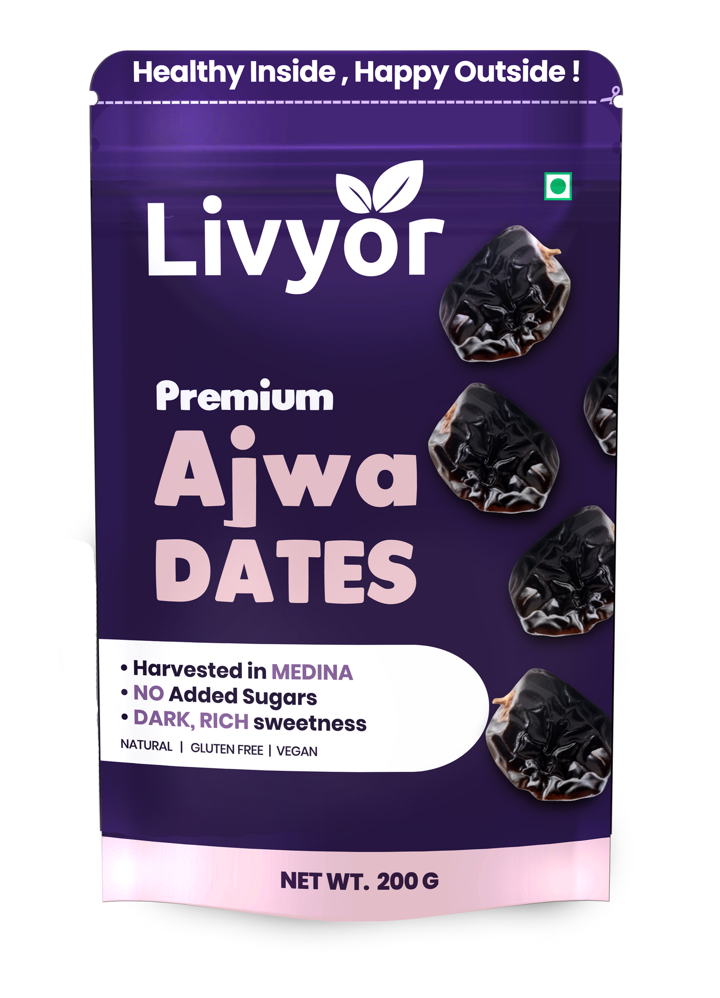 Livyor Premium Saudi Ajwa Dates