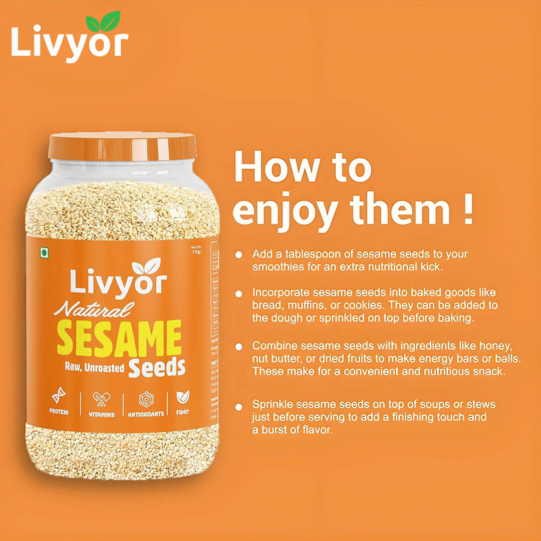 Raw Sesame Seeds
