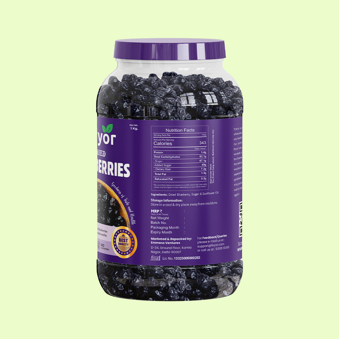 Dried Blueberries
