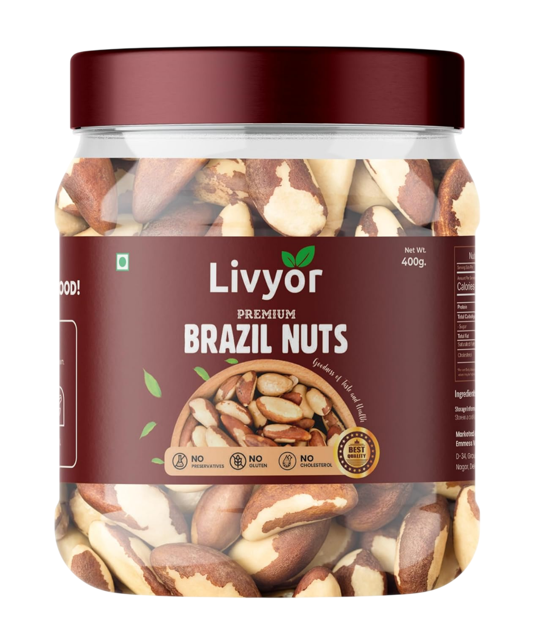 Livyor Premium Brazil Nuts