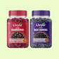 Cranberries and blue berries