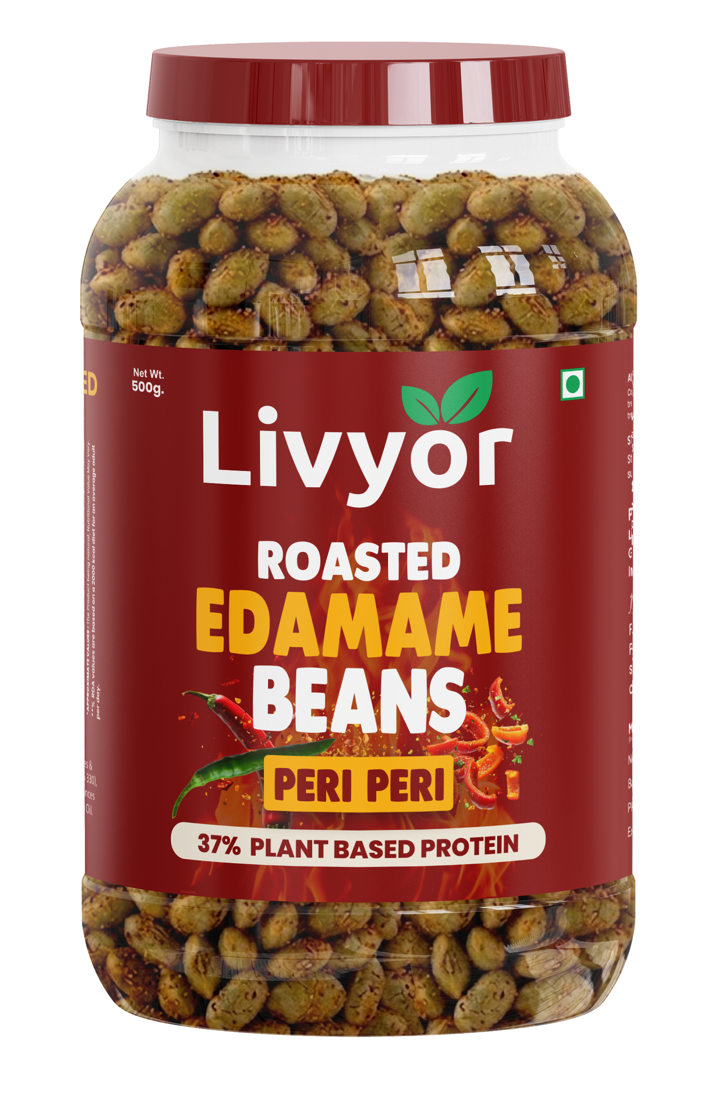 Livyor Crunch Roasted Edamame Beans