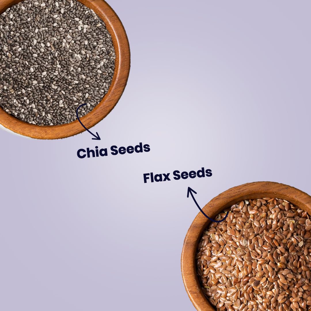 Flax and chia seed combo