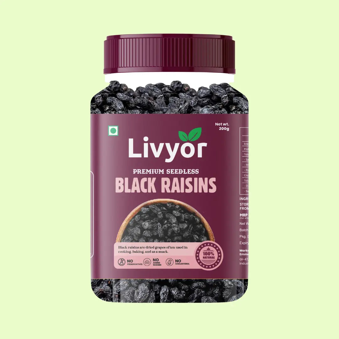 Livyor Afghani Black Raisins LIVYOR