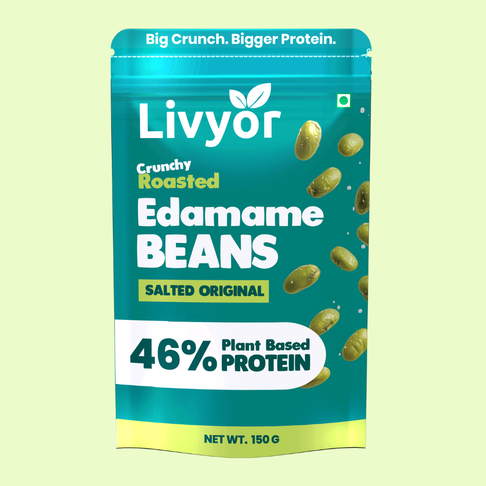 Livyor Crunch Roasted Edamame Beans