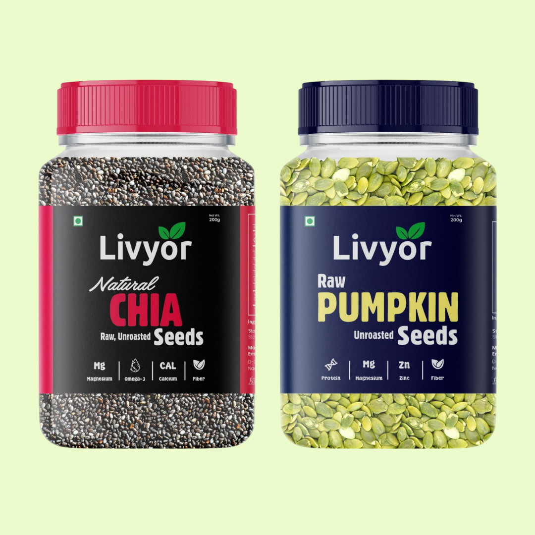 Raw Pumpkin Seeds & Sunflower Seeds Combo