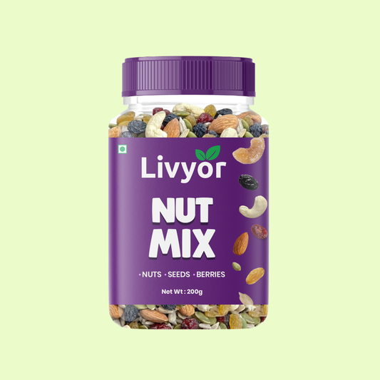 Livyor Premium Nutmix, Nuts, Seeds And Berries Combo Pack