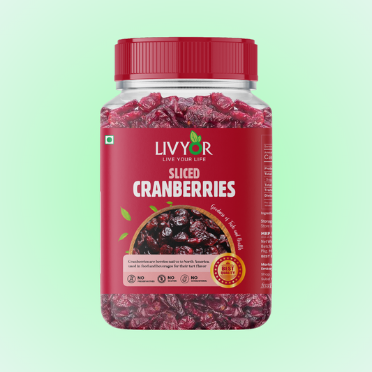 Sliced Cranberries