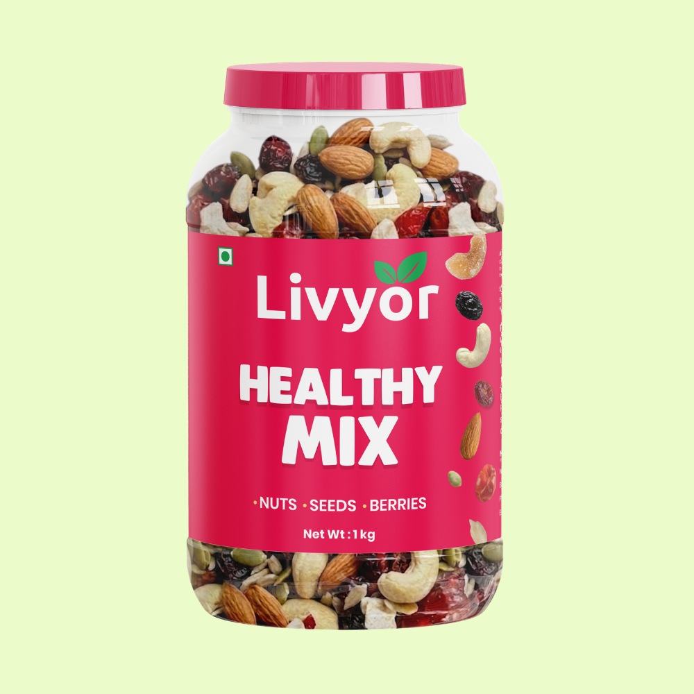 Livyor Healthy Mix Nuts, Seeds And Berries
