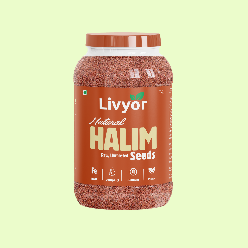 Halim Helper Livyor Premium Halim Seeds for Eating - 1kg - Livyor