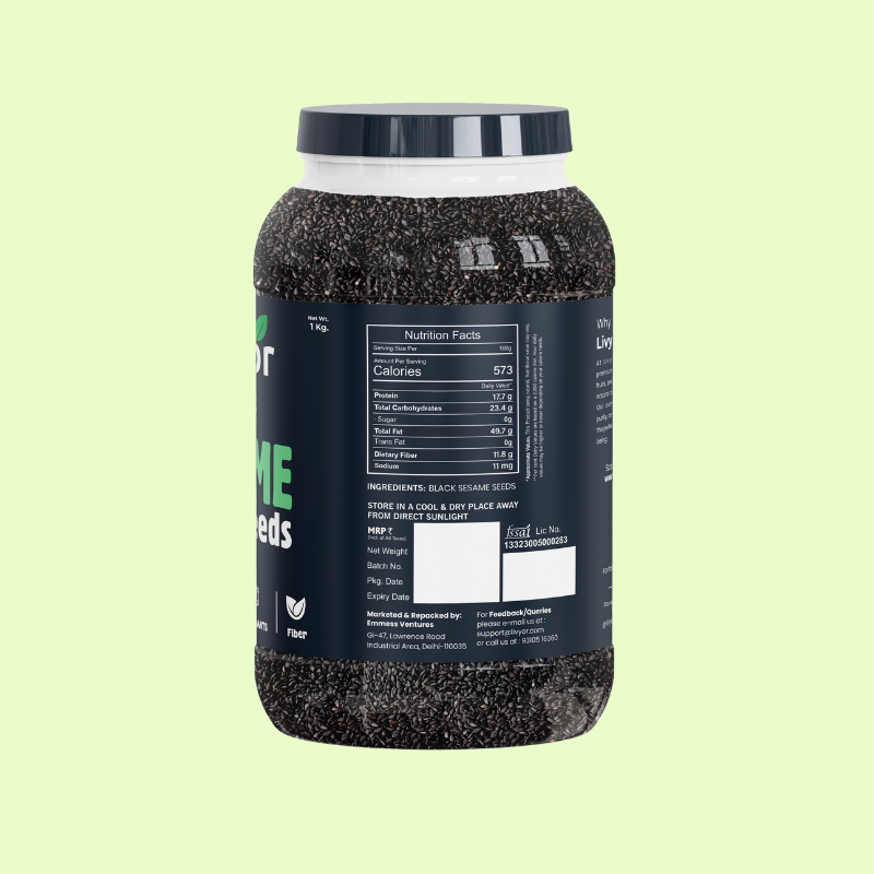 black sesame seeds natural healthy