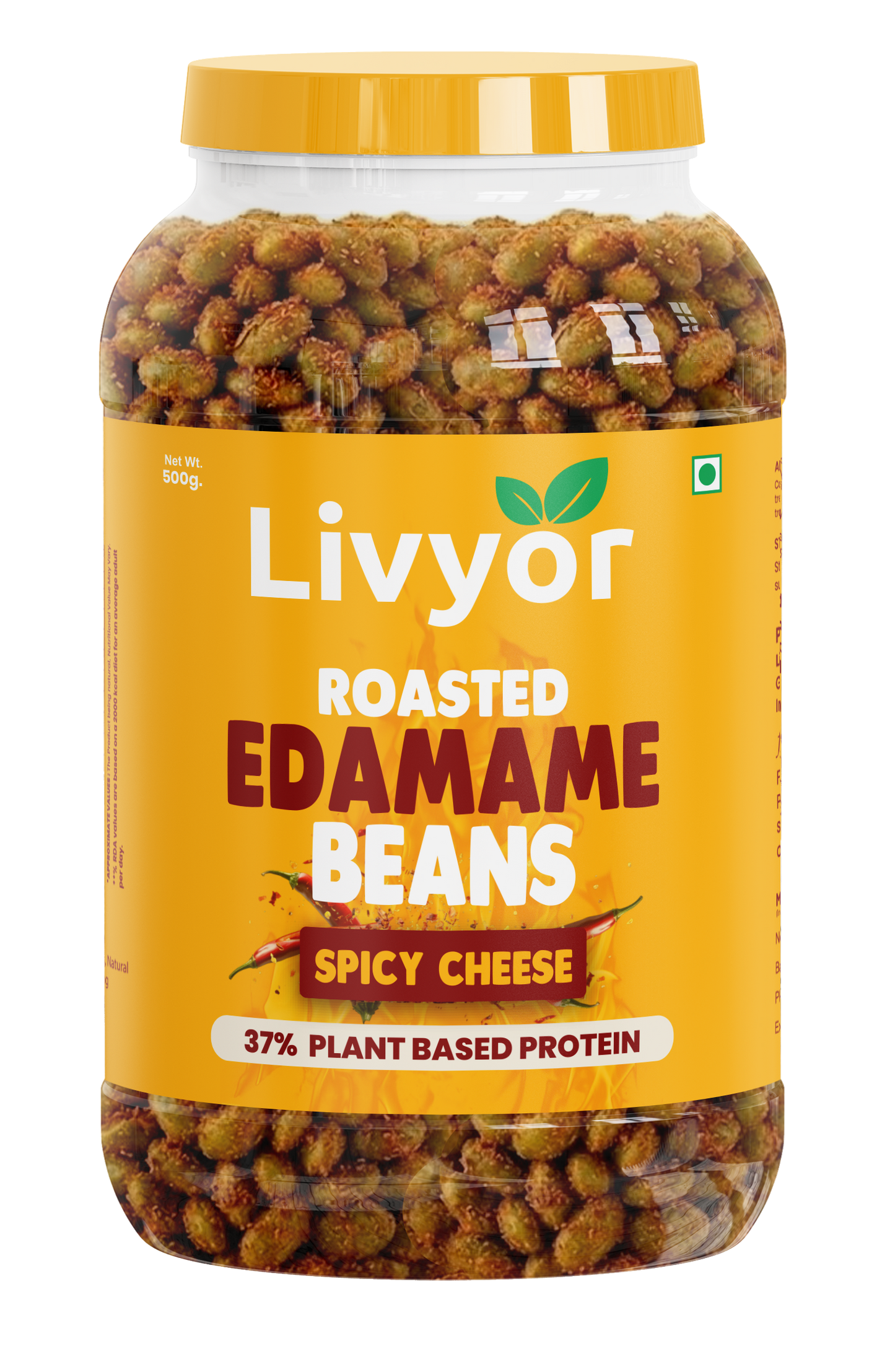 Livyor Crunch Roasted Edamame Beans
