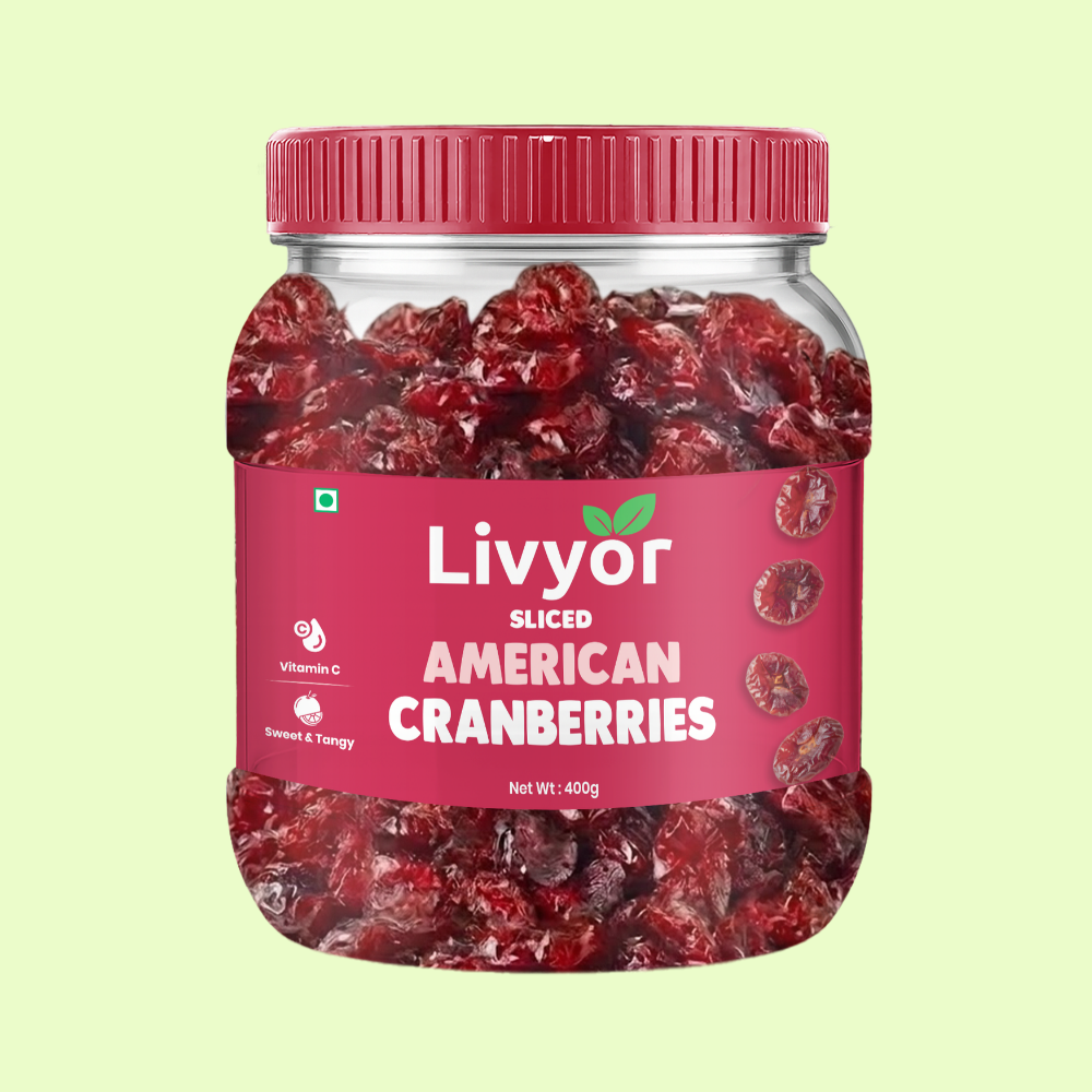 Livyor Sliced & Dried Cranberries