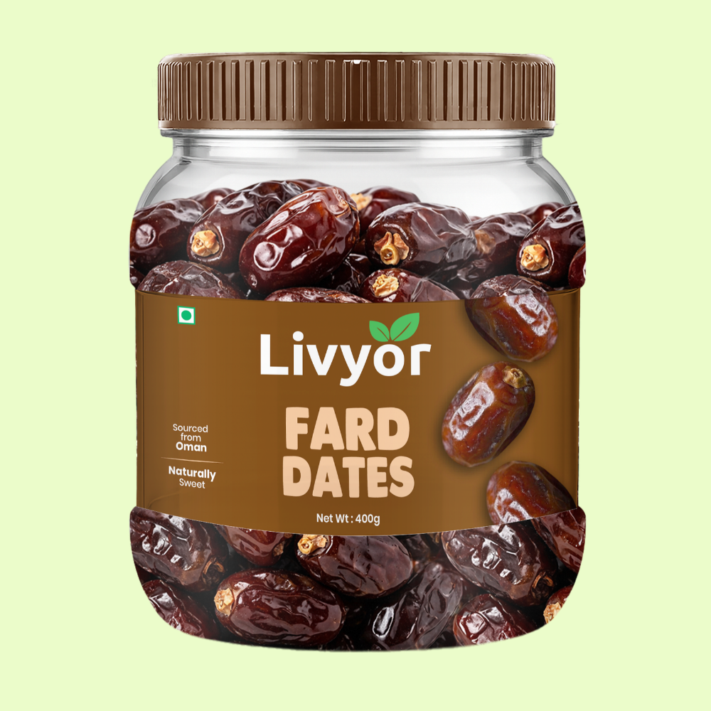 Livyor Fard dates khajoor – front of pack