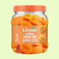Livyor Turkish dried apricots khubani in a resealable jar